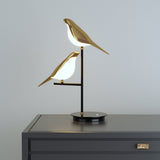 Chiriya - Goldene Vogel Tischlampe