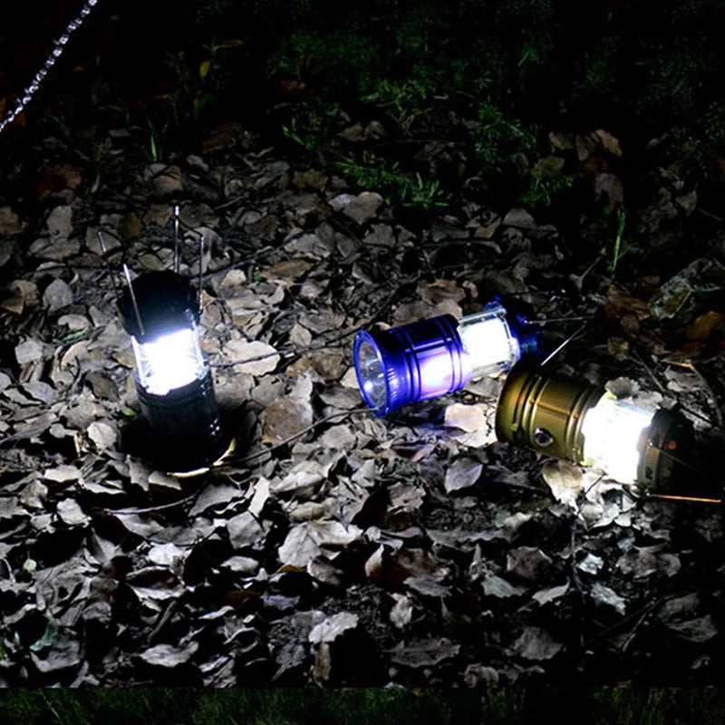 Rayvolt - Ultrahelle wiederaufladbare Solar-Led-Camping-Laterne