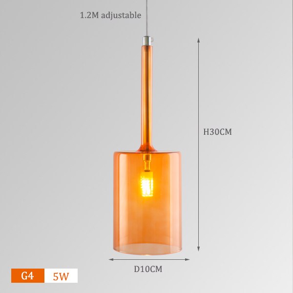 Nebula - Moderne Glas Pendel Hängelampe