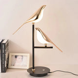 Chiriya - Goldene Vogel Tischlampe