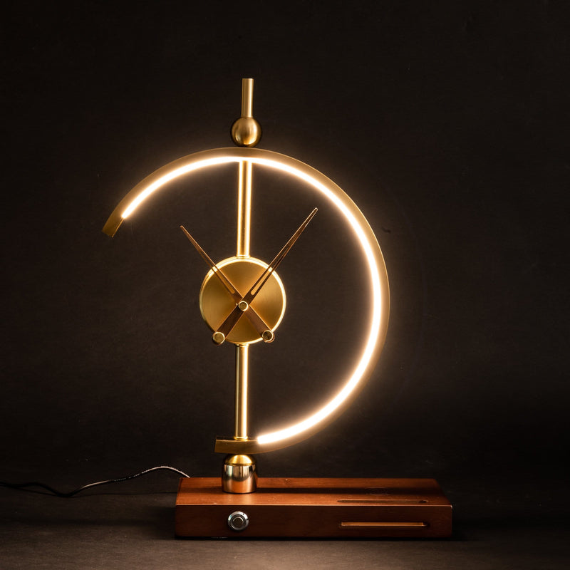 Khonsu Clock Lamp (kabellose Aufladung)