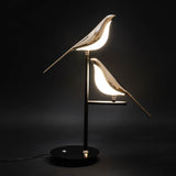 Chiriya - Goldene Vogel Tischlampe