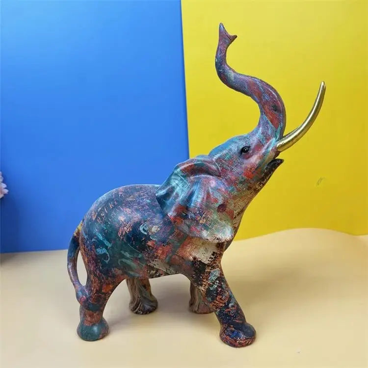 Kunstwerk Elefant - handgefertigtes Meisterwerk