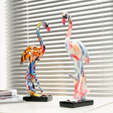 Eleganz-Flock – Handgefertigte Flamingo-Pracht