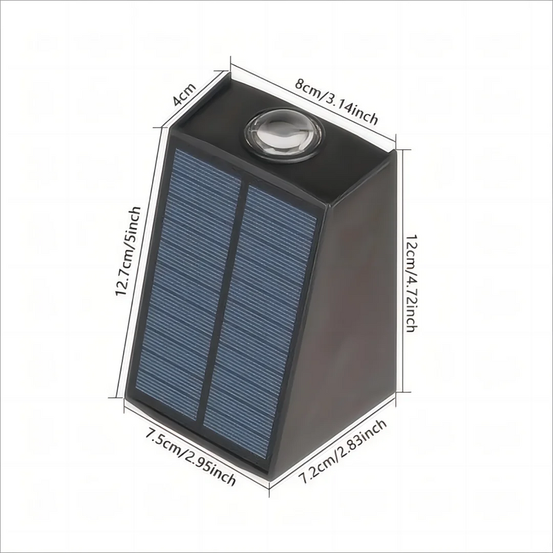 Enviro - Solar LED Außenwandleuchte