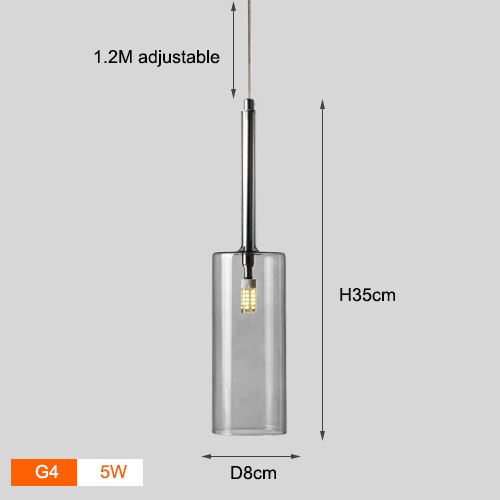 Nebula - Moderne Glas Pendel Hängelampe