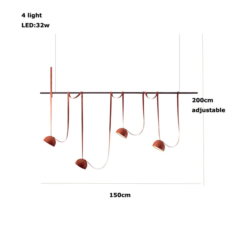 Evolvea - Moderner Gürtel Hängende Deckenleuchte