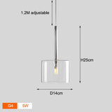 Nebula - Moderne Glas Pendel Hängelampe