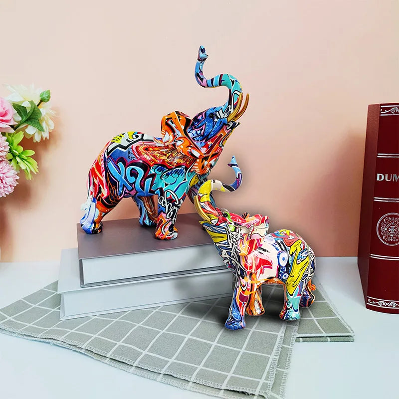 Kunstwerk Elefant - handgefertigtes Meisterwerk