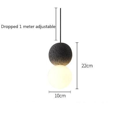 Orbixus - LED Ball Hängende Decke Pendelleuchte