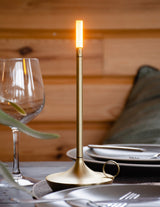 Kerze Design Tischlampe