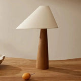 Mushi Holz Tischlampe