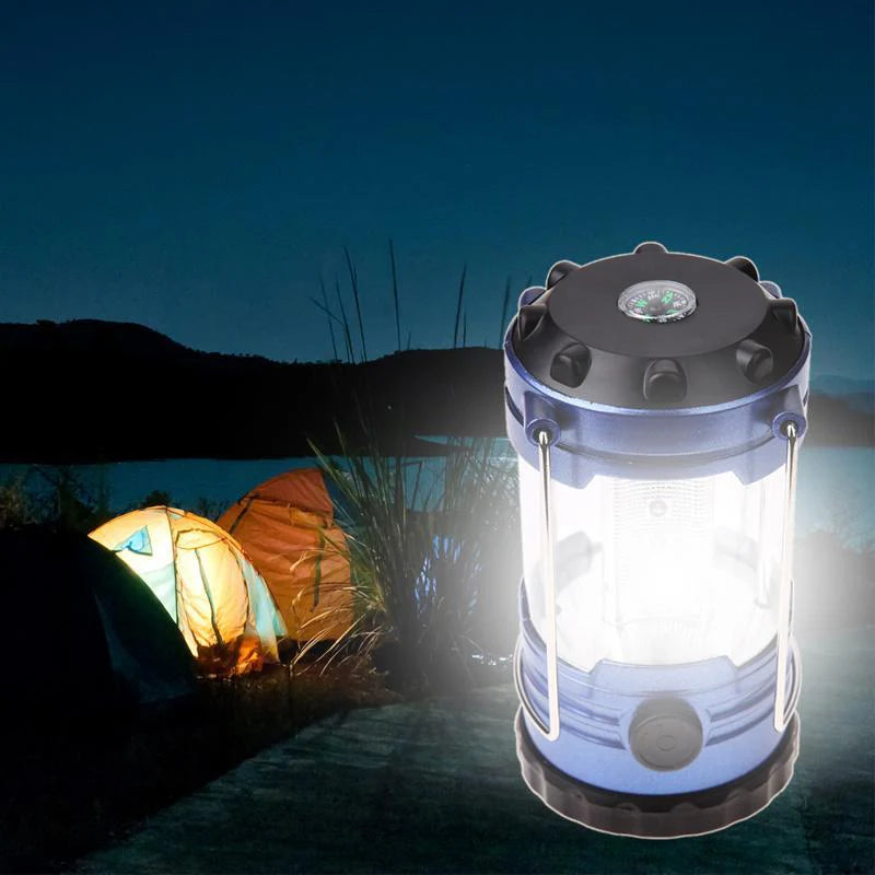 Rayvolt - Ultrahelle wiederaufladbare Solar-Led-Camping-Laterne