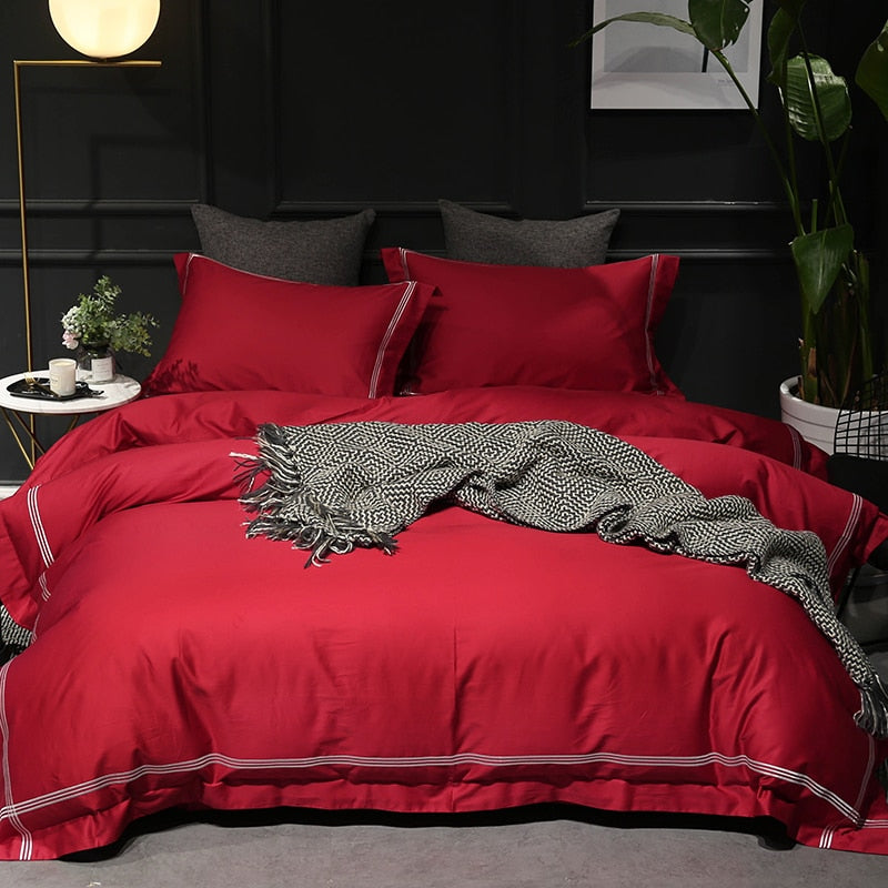 JOSEPHINE DUVET COVER & SHAMS EGYPTIAN COTTON 600TC