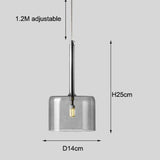 Ethiraa - Glas pendel Nordische Hängeleuchte