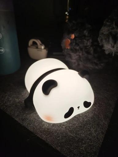 Pippy Panda - Niedliches Squishy Panda Nachtlicht