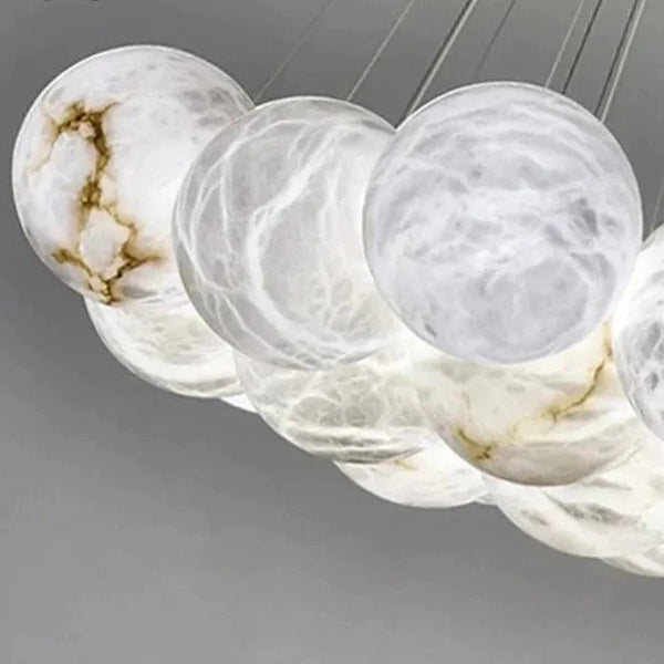 Ora Cloud Alabaster Kronleuchter - Artli • Design